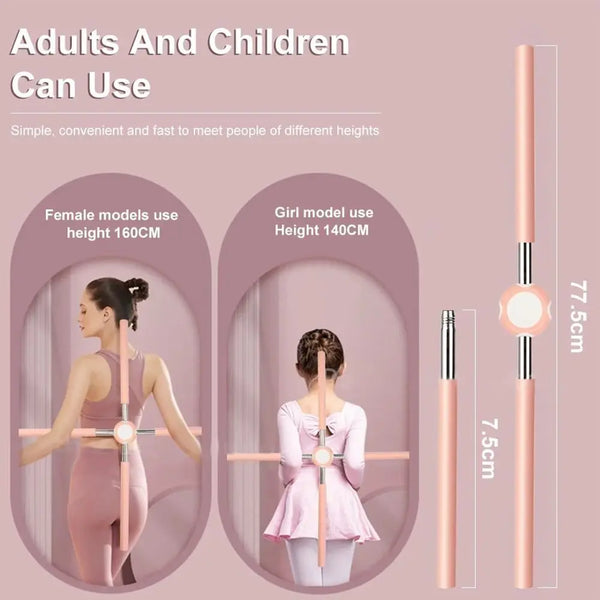 PostureFix Adjustable Yoga Alignment Pole