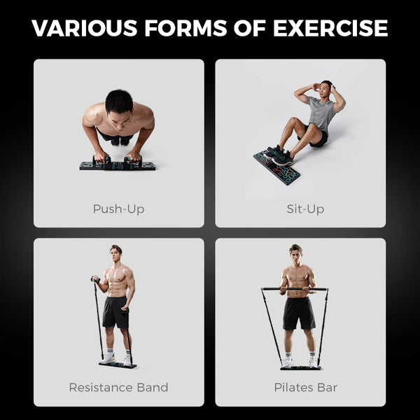 CoreForge Pushup & Ab Wheel